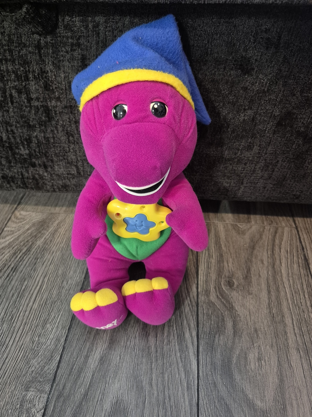 Vintage 1999 Playskool Barney Singing Toy! Sings Many Songs